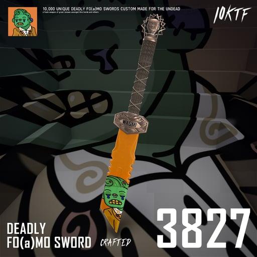 Dead Deadly FO(a)MO Sword #3827