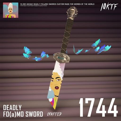 World of Deadly FO(a)MO Sword #1744