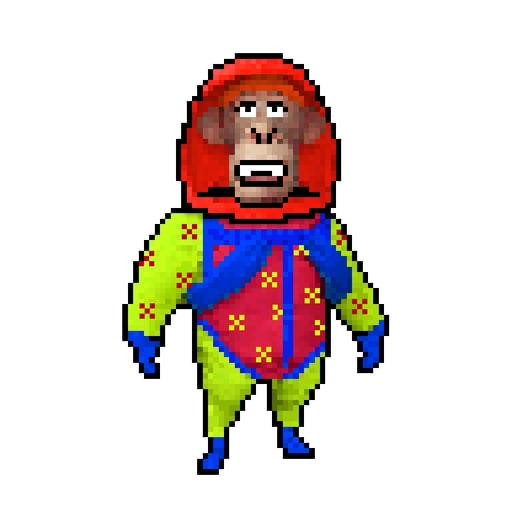 Pixel Radioactive Ape #859