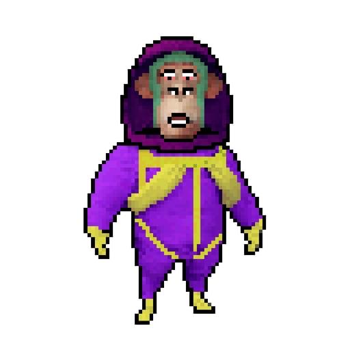 Pixel Radioactive Ape #581