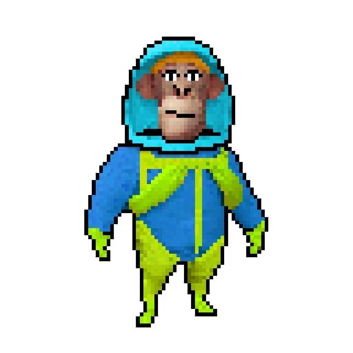 Pixel Radioactive Ape #861