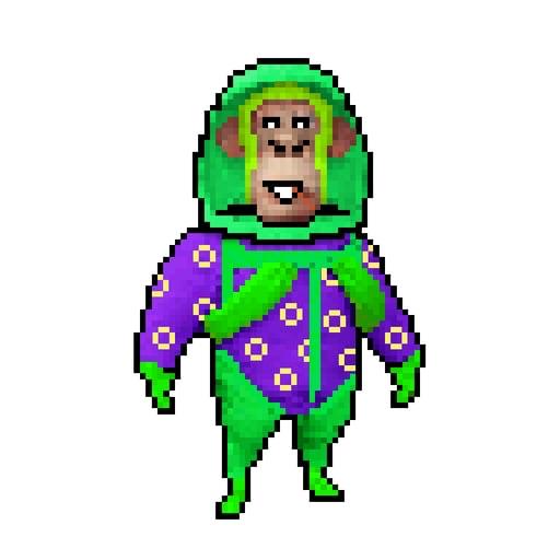 Pixel Radioactive Ape #860