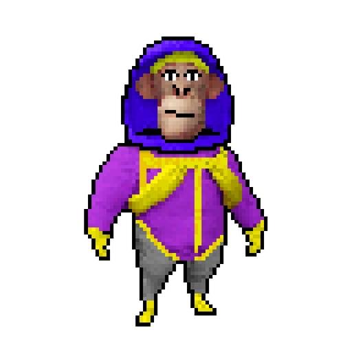 Pixel Radioactive Ape #577