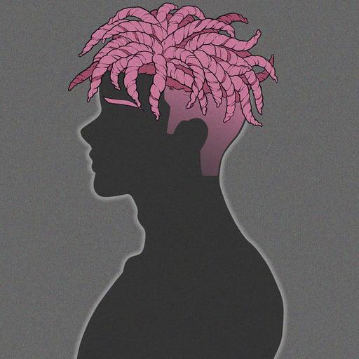 Pink Dread Fade