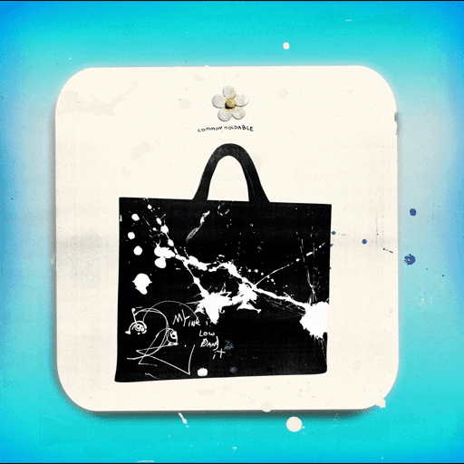 Paint Splatted Tote