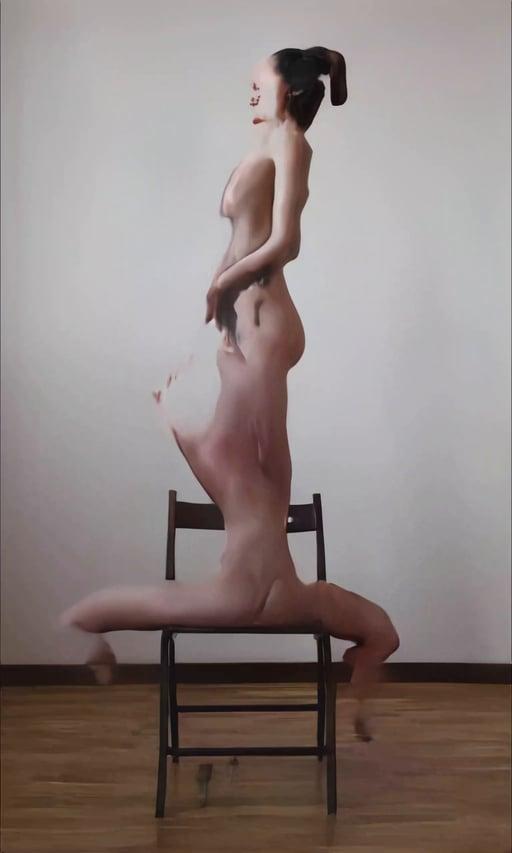 Ümüt Yildiz and Alberto Maria Colombo - Study of Nude on Chair 2