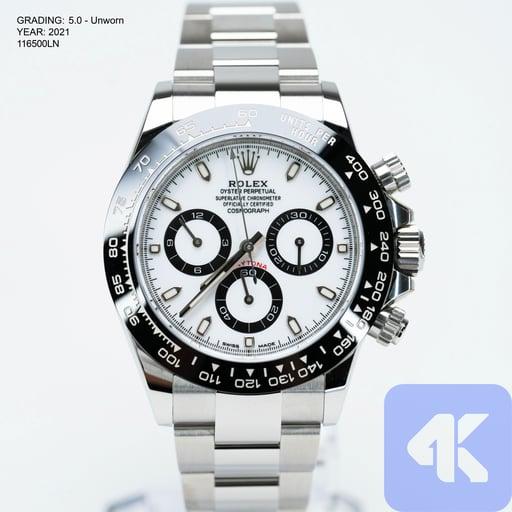 Rolex Daytona White 2021 Chronograph 40mm 116500LN - Full Boxes & Papers