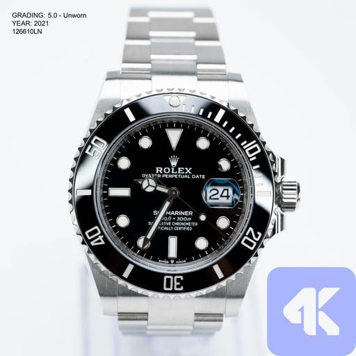 Rolex Submariner Black 2021 Date 41mm 126610LN - Full Boxes & Papers