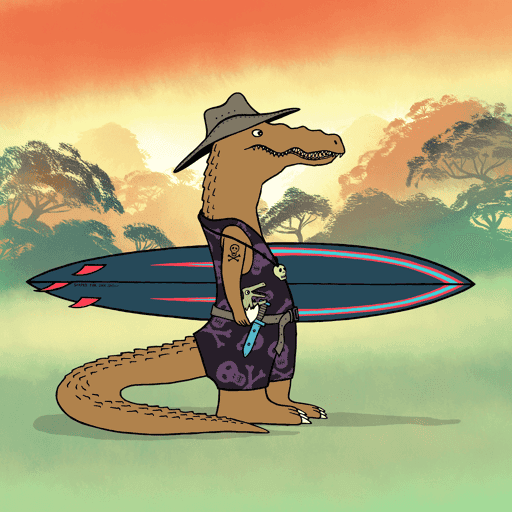 Safari Surfer - Token ID 10