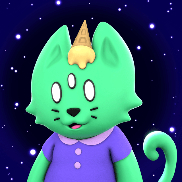 Cosmic Cat #3909