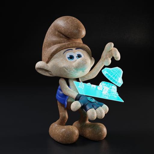 Legendary Smurf # 8568