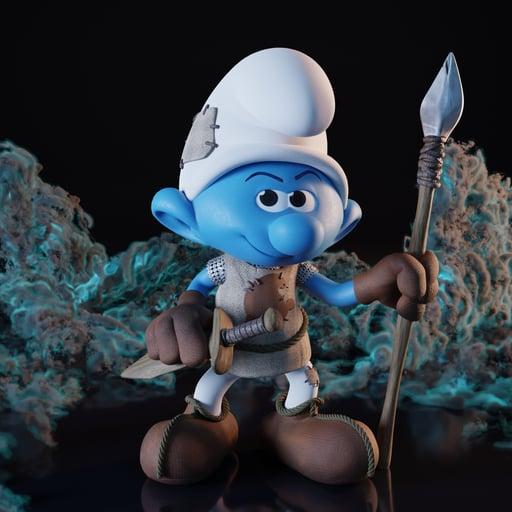 Legendary Smurf # 8712