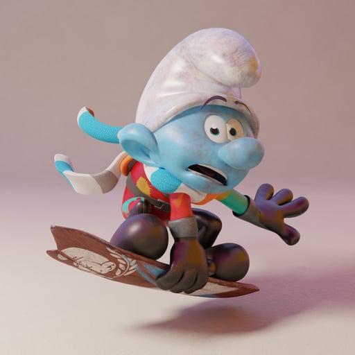 Legendary Smurf # 6071