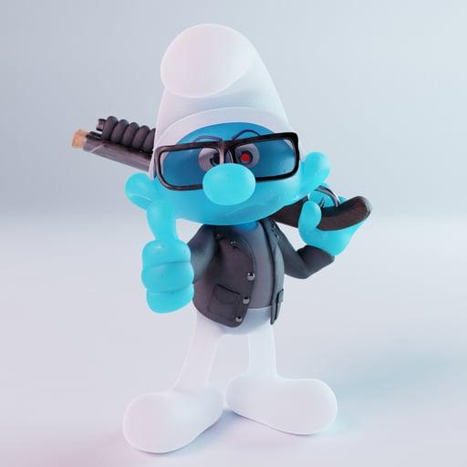 Legendary Smurf # 4836