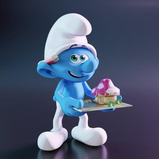 Legendary Smurf # 8557