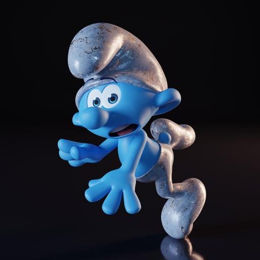 Legendary Smurf # 8574