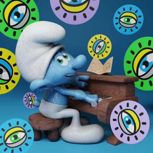 Legendary Smurf # 8690