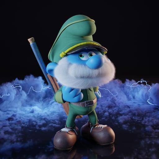 Legendary Smurf # 4571