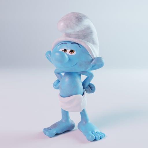 Legendary Smurf # 8562