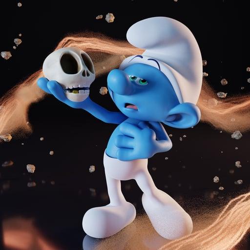 Legendary Smurf # 3925