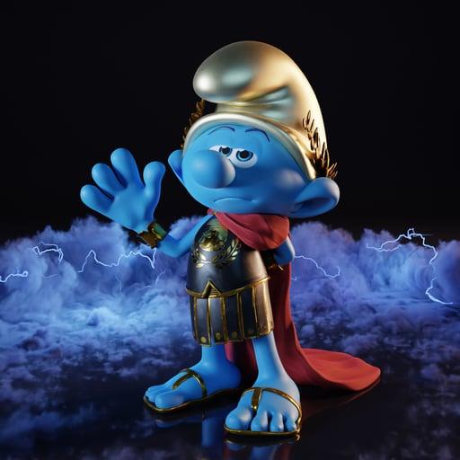 Legendary Smurf # 3704