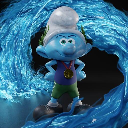 Legendary Smurf # 86