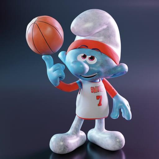 Legendary Smurf # 8603