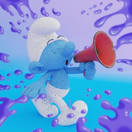 Legendary Smurf # 1928