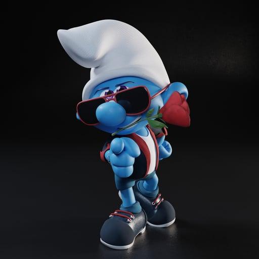 Legendary Smurf # 1042