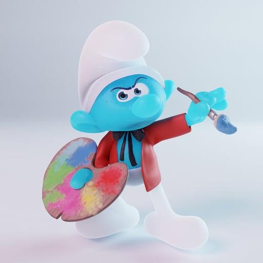 Legendary Smurf # 3205