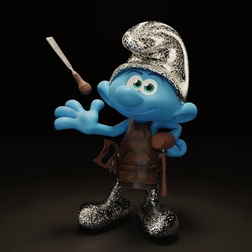 Legendary Smurf # 8546