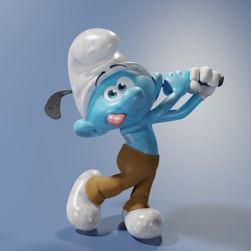 Legendary Smurf # 6078