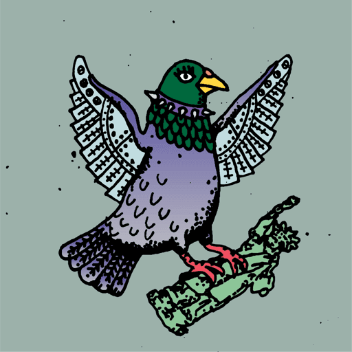 Hood Pigeon #2600