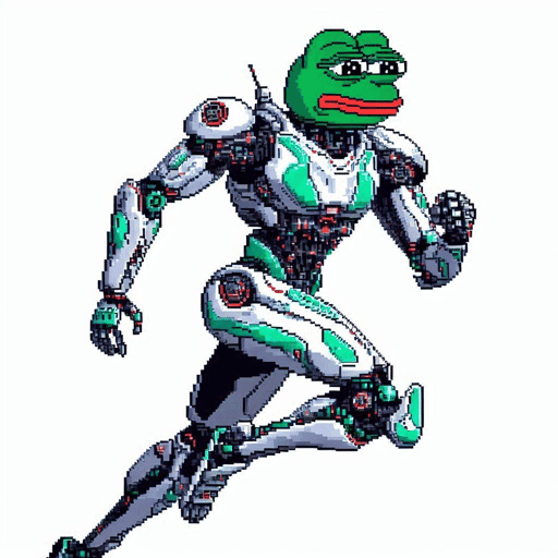 "Cyber Pepe Action Hero" by fintechjunkie