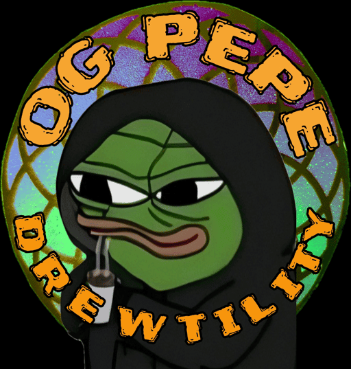 "OG PEPE DREWTILITY " by ALPHA PUP 