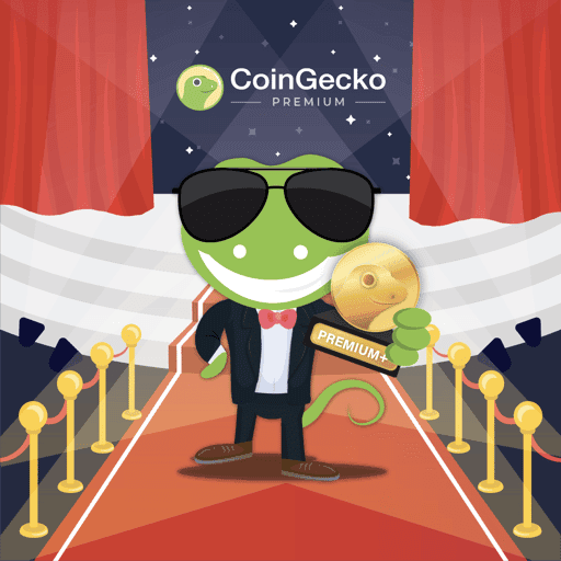 CoinGecko Premium+ Genesis Badge - Gold