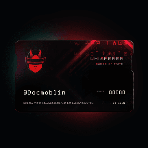 Whisperer ID Card #717