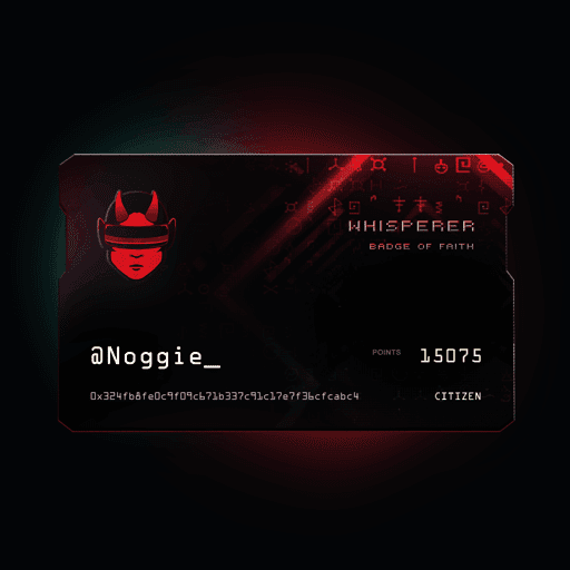 Whisperer ID Card #555