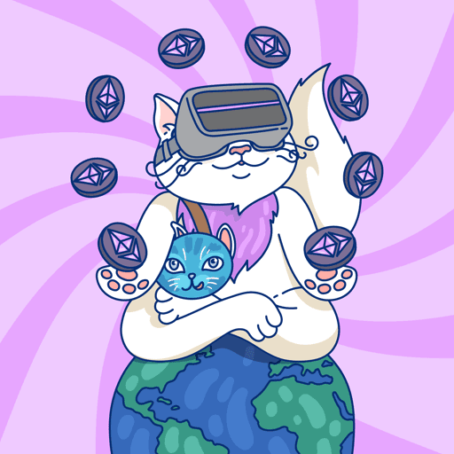 Meditating Cat #19