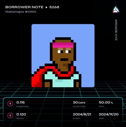 Arcade.xyz Borrower Note