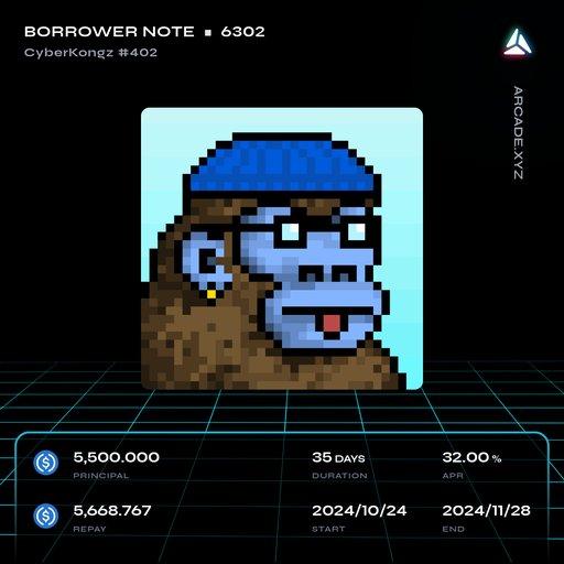 Arcade.xyz Borrower Note