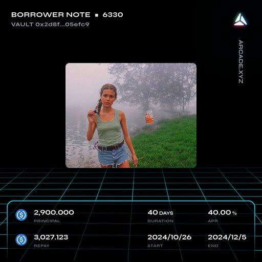 Arcade.xyz Borrower Note