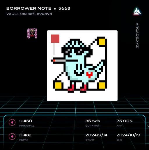 Arcade.xyz Borrower Note