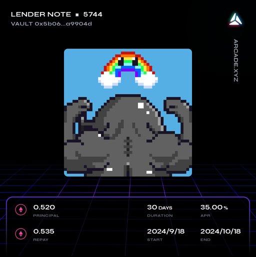 Arcade.xyz Lender Note