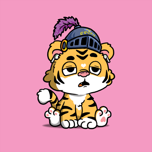 Grouchy Tiger Cub #1022