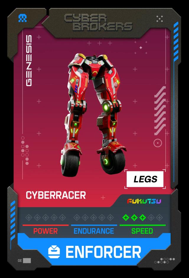 CyberRacer Enforcer Legs 