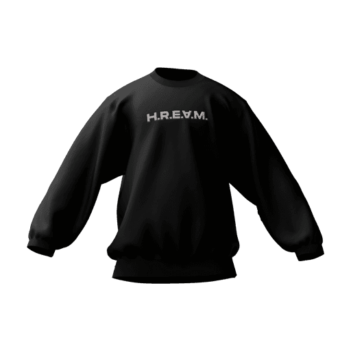 HREAM Crewneck (Black)