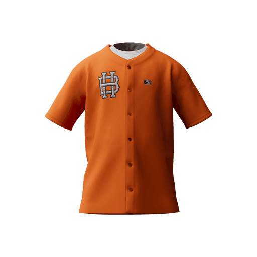 Baseball Jersey (Orange)