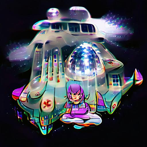 Artistic Spaceship #8