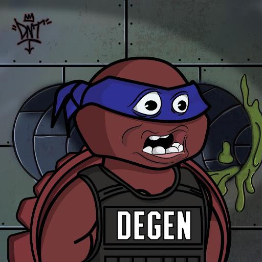 Degen Ninja Turtle #5344